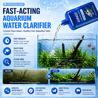 🔥50% OFF 💥AURAQS™Fast-Acting Aquarium Water Clarifier