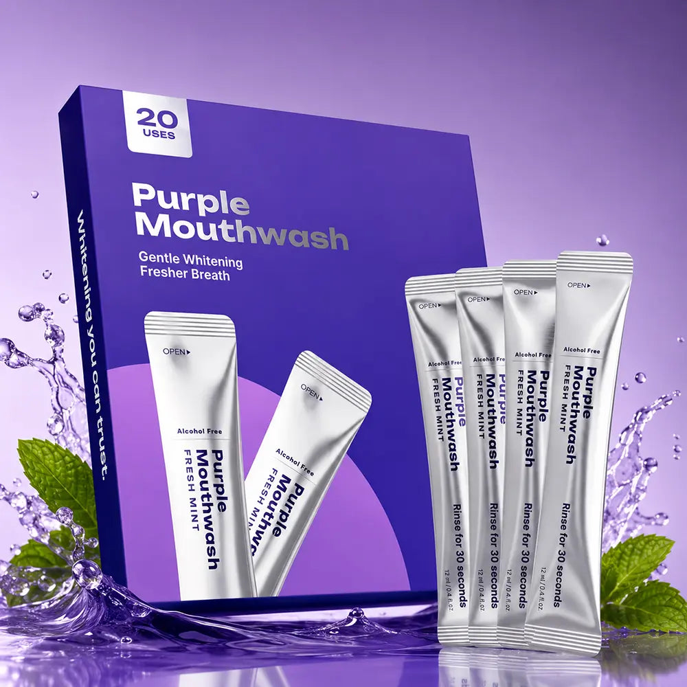 🔥 LAST DAY — Save 60%- Auraqs®Purple Mouthwash