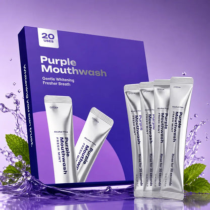 🔥 LAST DAY — Save 60%- Auraqs®Purple Mouthwash