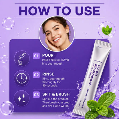 🔥 LAST DAY — Save 60%- Auraqs®Purple Mouthwash