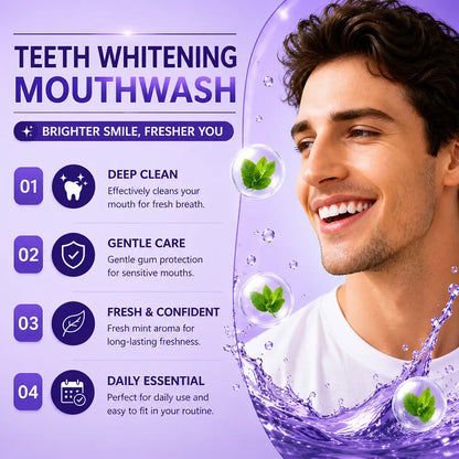 🔥 LAST DAY — Save 60%- Auraqs®Purple Mouthwash