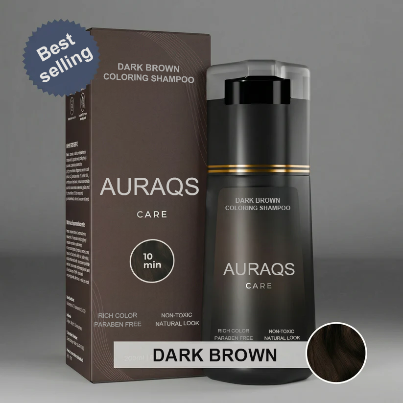 AURAQS® Shampoo – Perfect Color in Just 10 Minutes!