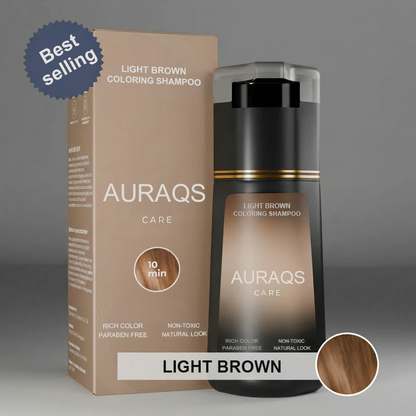 AURAQS® Shampoo – Perfect Color in Just 10 Minutes!