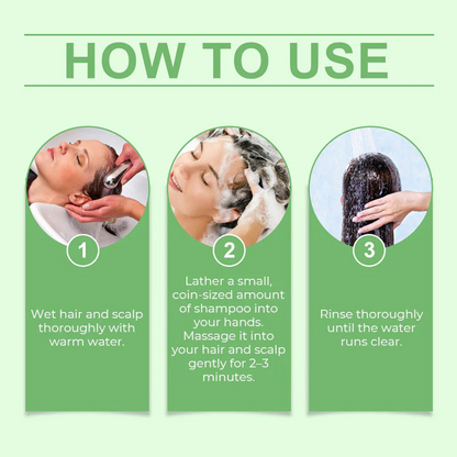 🔥LAST DAY 80% OFF - 🎅AURAQS® Organic Rosemary Hair Growth Shampoo