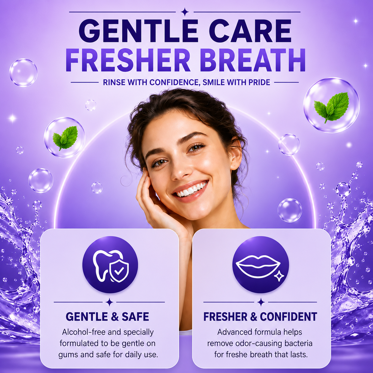 🔥 LAST DAY — Save 60%- Auraqs®Purple Mouthwash