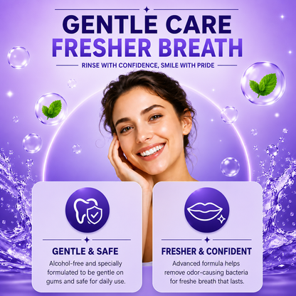 🔥 LAST DAY — Save 60%- Auraqs®Purple Mouthwash