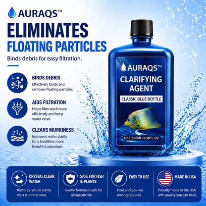🔥50% OFF 💥AURAQS™Fast-Acting Aquarium Water Clarifier