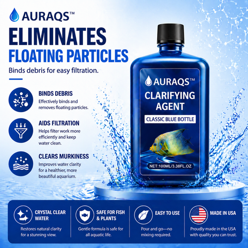 🔥50% OFF 💥AURAQS™Fast-Acting Aquarium Water Clarifier
