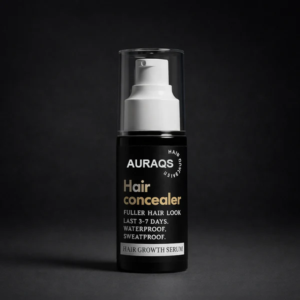 AURAQS™ Hair Concealer 50ML - Waterproof 3–7 days.