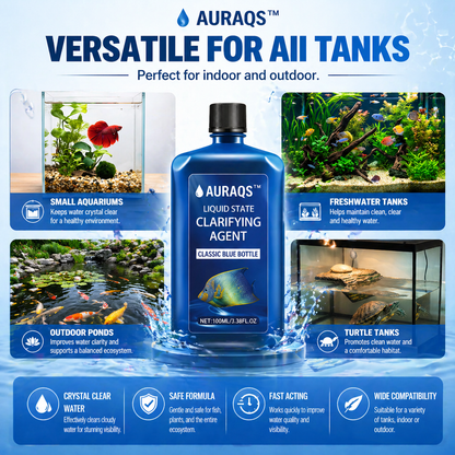 🔥50% OFF 💥AURAQS™Fast-Acting Aquarium Water Clarifier