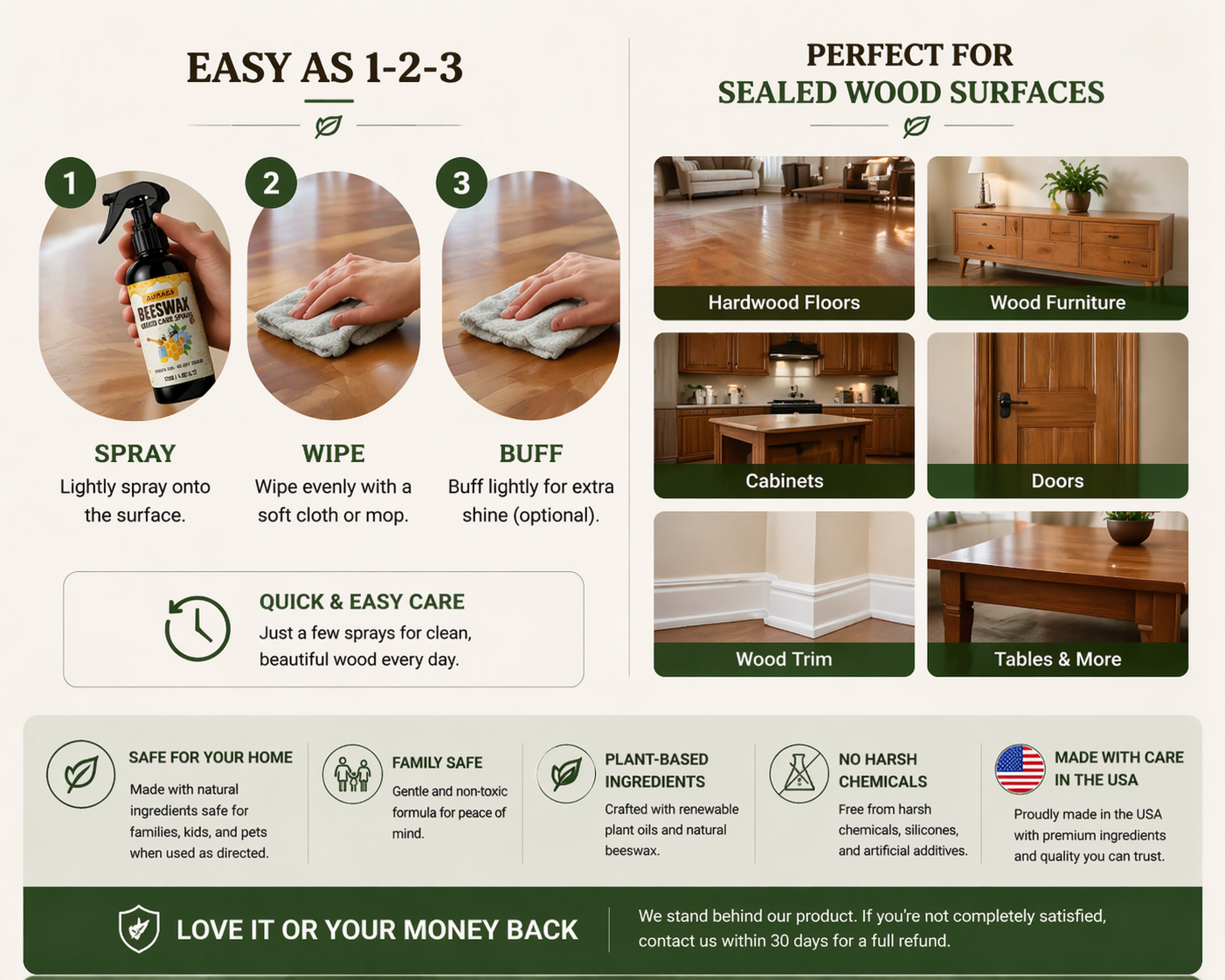 Limited time:49% off 🎉Restore Dull Wood in 30 Seconds – No Sanding Needed