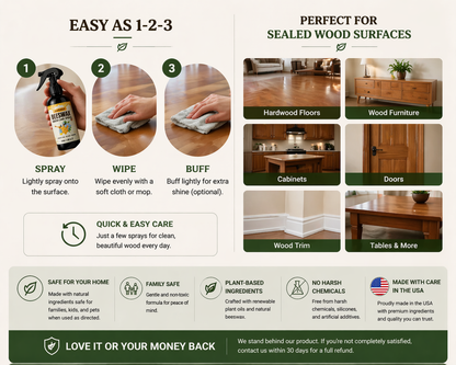 Limited time:49% off 🎉Restore Dull Wood in 30 Seconds – No Sanding Needed