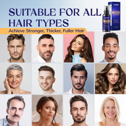 AURAQS™ Hair Growth Serum: Ultra-potent Minoxidil anti-hair loss treatment serum