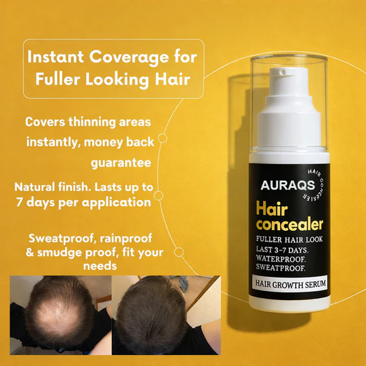 AURAQS™ Hair Concealer 50ML - Waterproof 3–7 days.